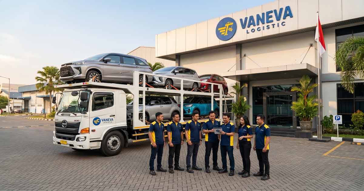 Layanan jasa kirim mobil terdekat terpercaya oleh Vaneva Logistic